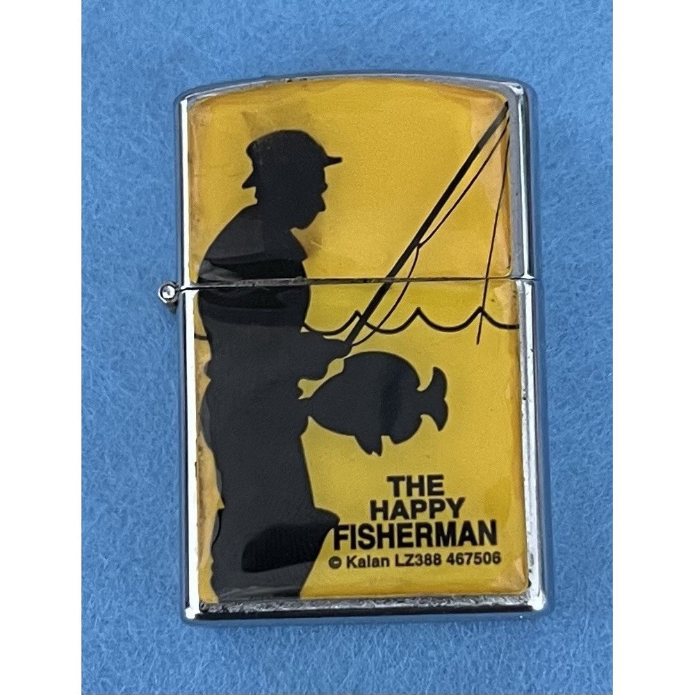Lighter - The Happy Fisherman Vintage Pre-Owned Kalan Cigarette Lighter Untested